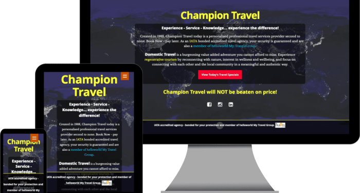 Champion Travel - iSystems Limited